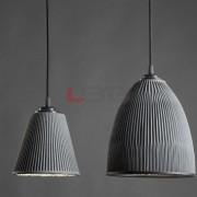 betonowe lampy - różne kształty